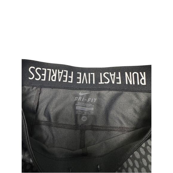 Nike Dri-Fit Performance Geometric Dotted Gray Design Size Small - Picture 4 of 9